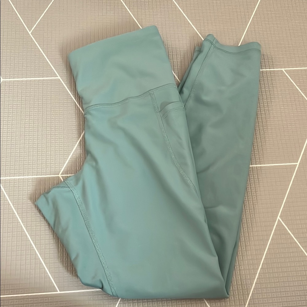 Teal old navy High-Waisted Leggings